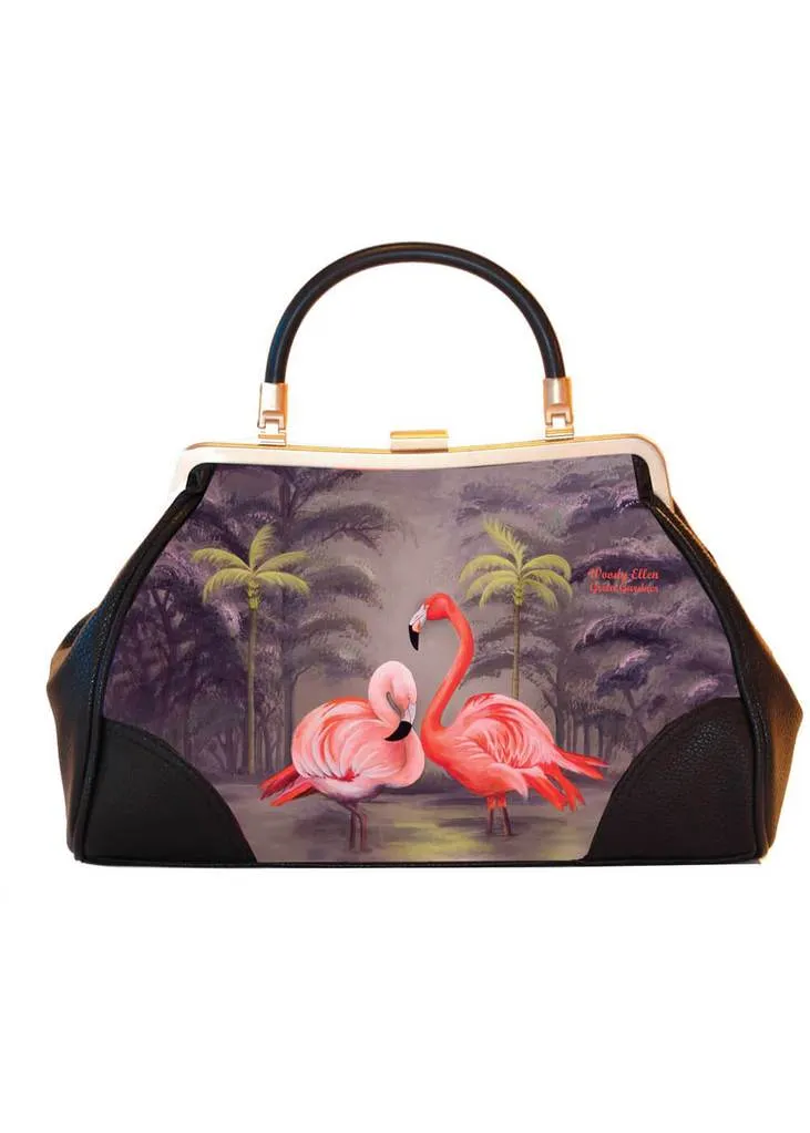 Woody Ellen Flamingo 50's Handbag