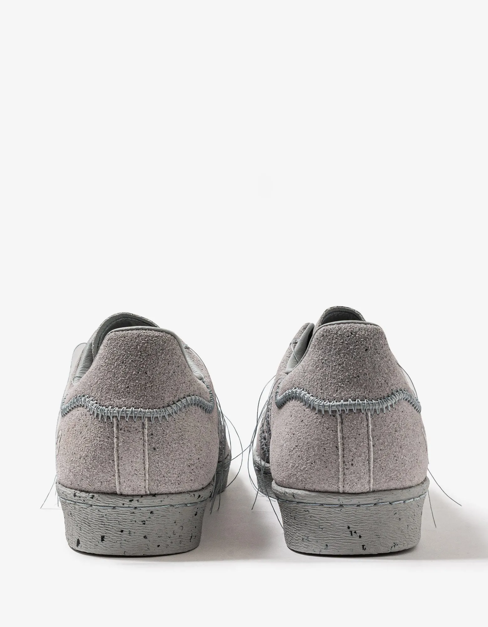 Y-3 Grey Superstar Trainers